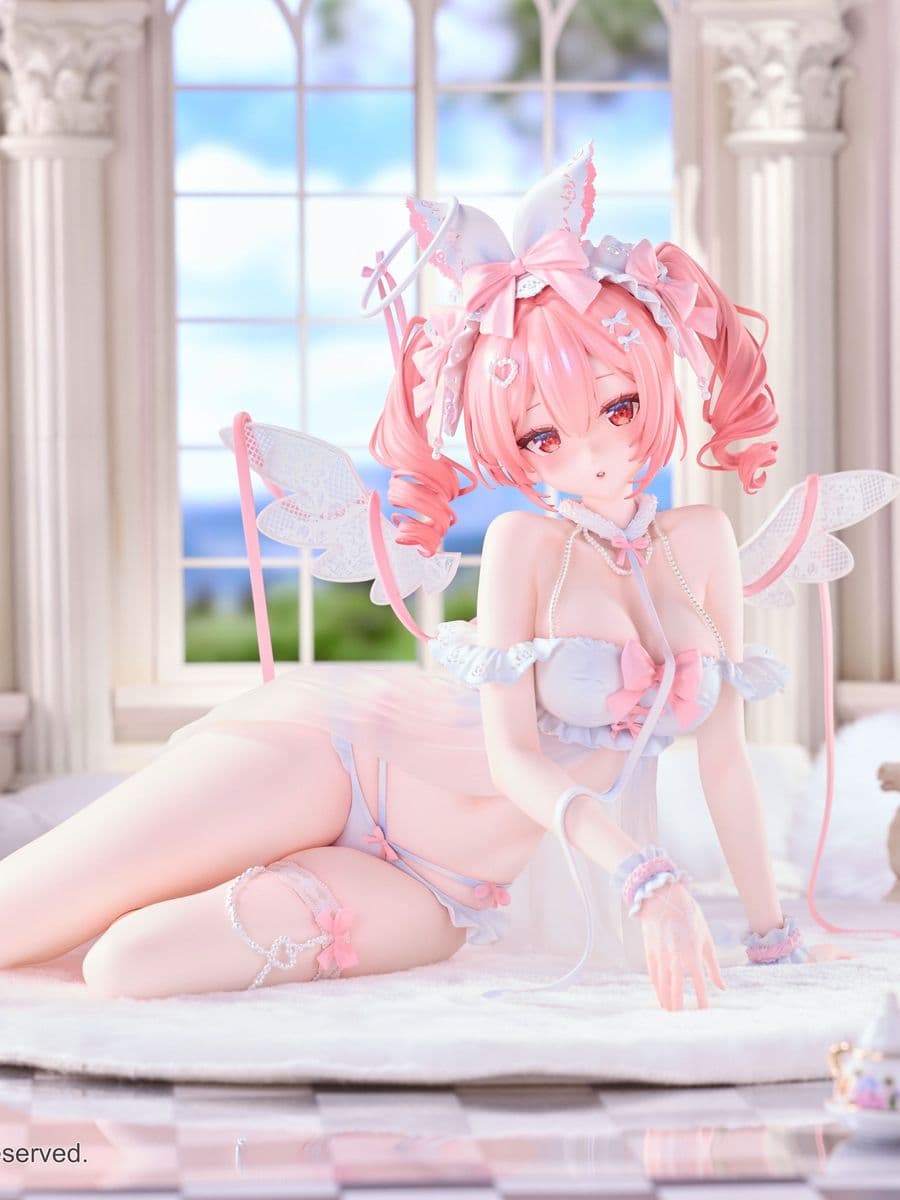Original SIKI ANIM Studio White Rabbit Rosu Angel