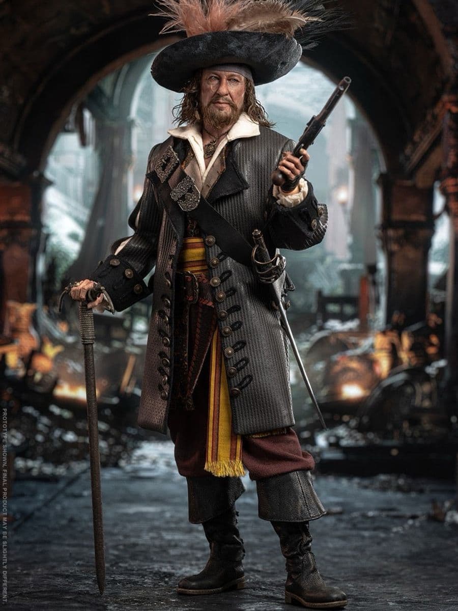 Pirates of the Caribbean Ekuaz Studio Captain Barbossa Deluxe