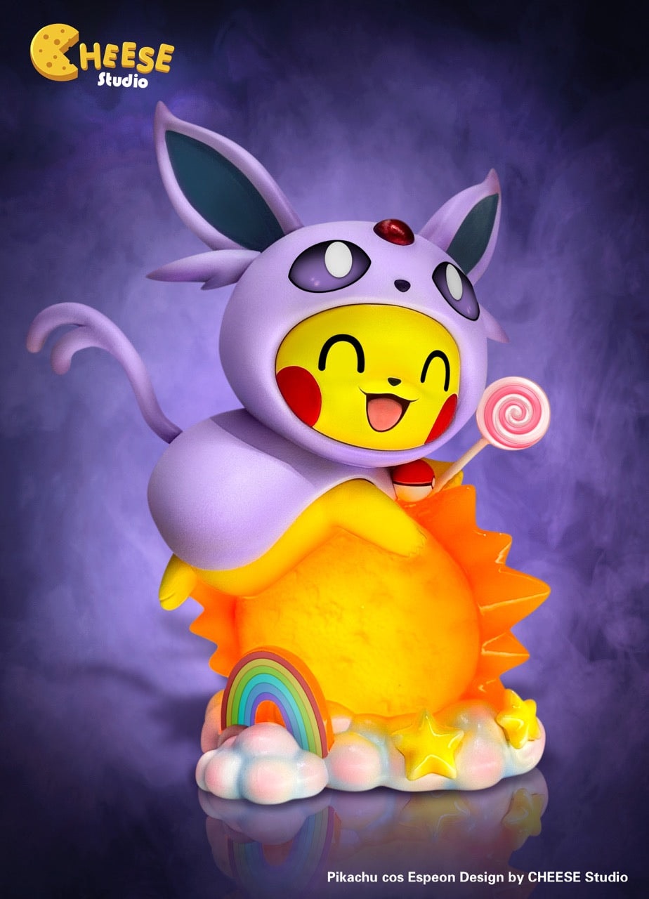 Pokemon CHEESE Studio Pikachu Cos Espeon x Sylveon