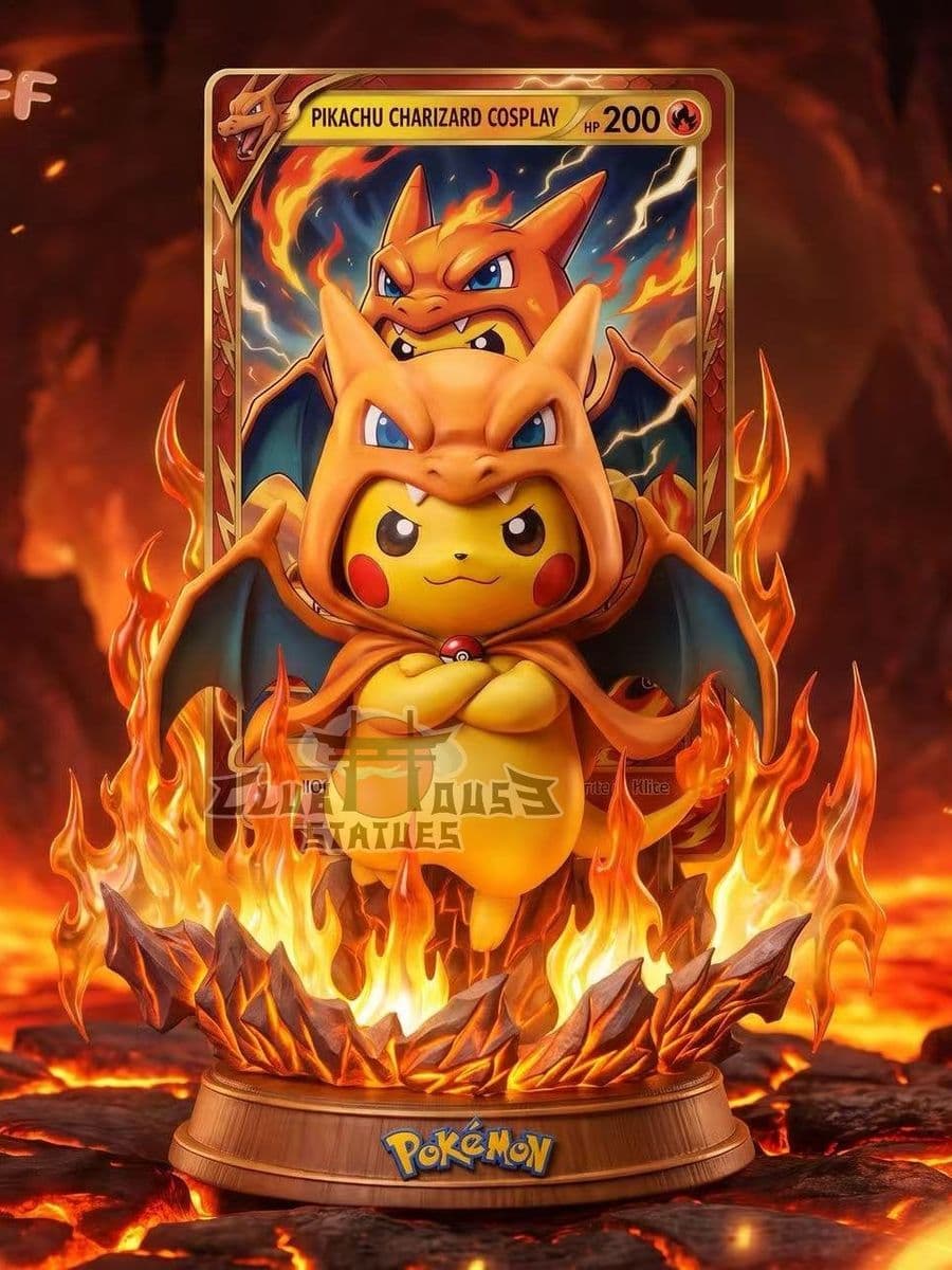 Pokémon Emo X Puff Studio Charizard Pikachu