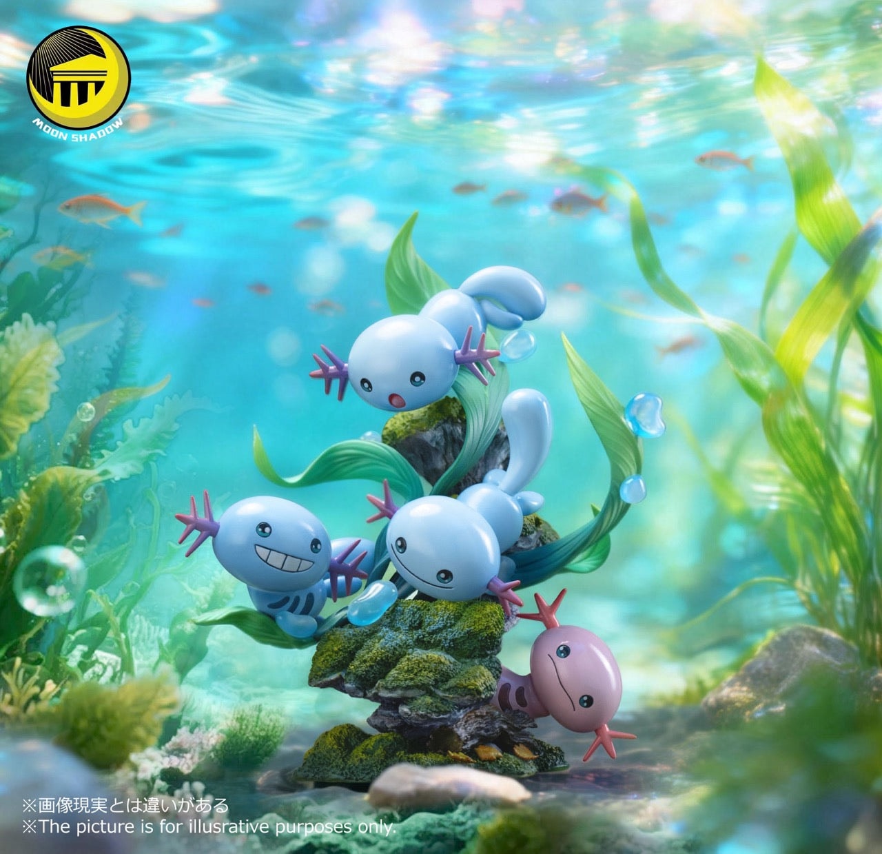 Pokemon Moon Shadow Studio Wooper