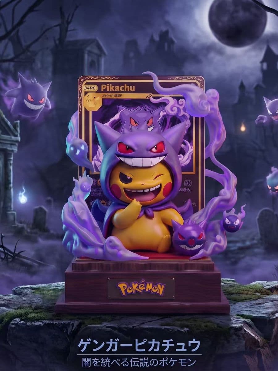 Pokémon Peak Studio Gengar Cosplay Pikachu Mimikyu Cosplay Pikachu