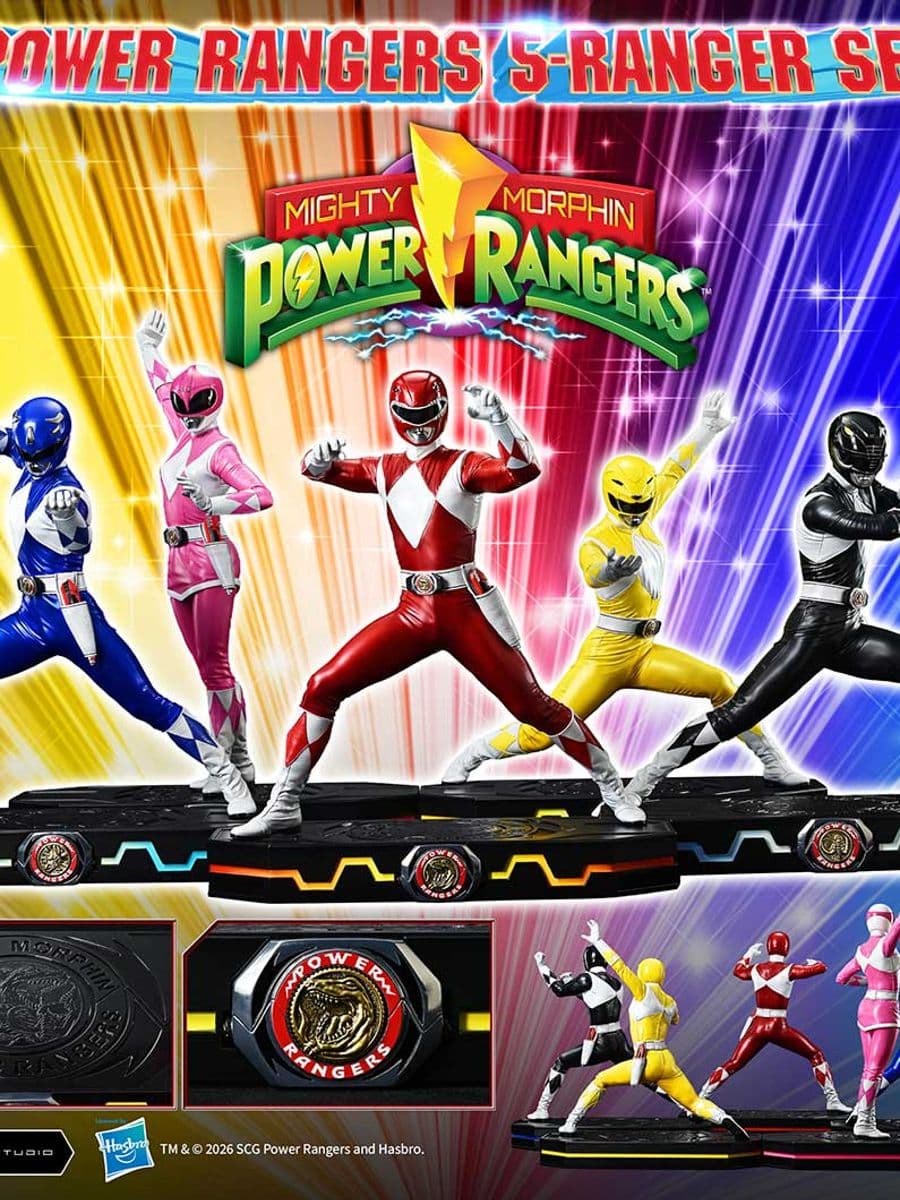 Power Rangers Prime 1 Studio Power Rangers 5 Rangers