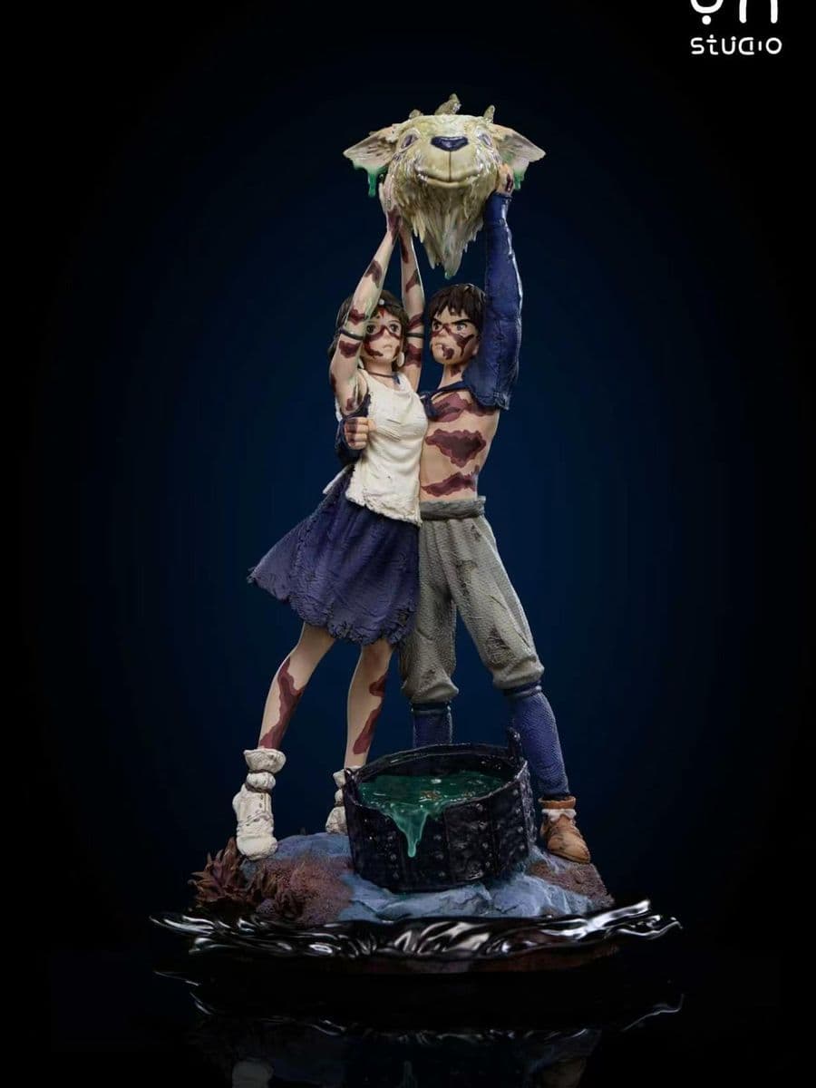 Princess Mononoke YH Studio Hime San x Ashitaka x Forest Spirit