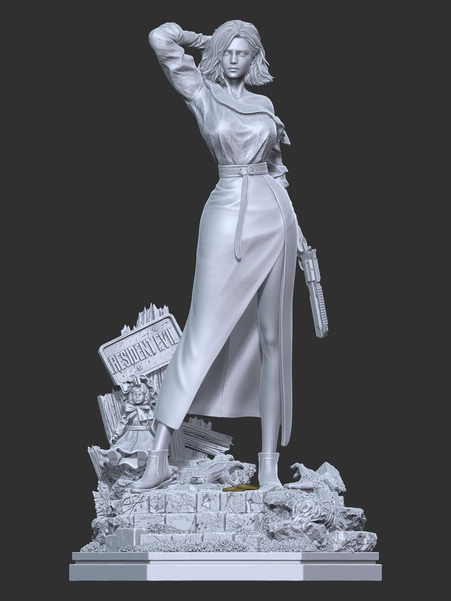 Resident Evil Requiem Imagination Studio Grace Ashcroft Noir outfit
