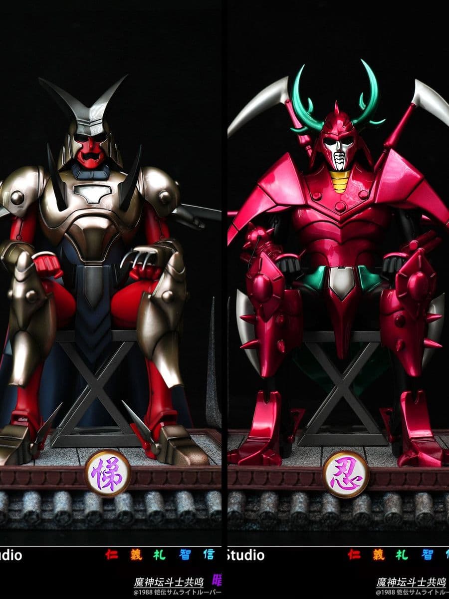 Ronin Warriors Hokuto Studio Kale Anubisu x Dais Rajura