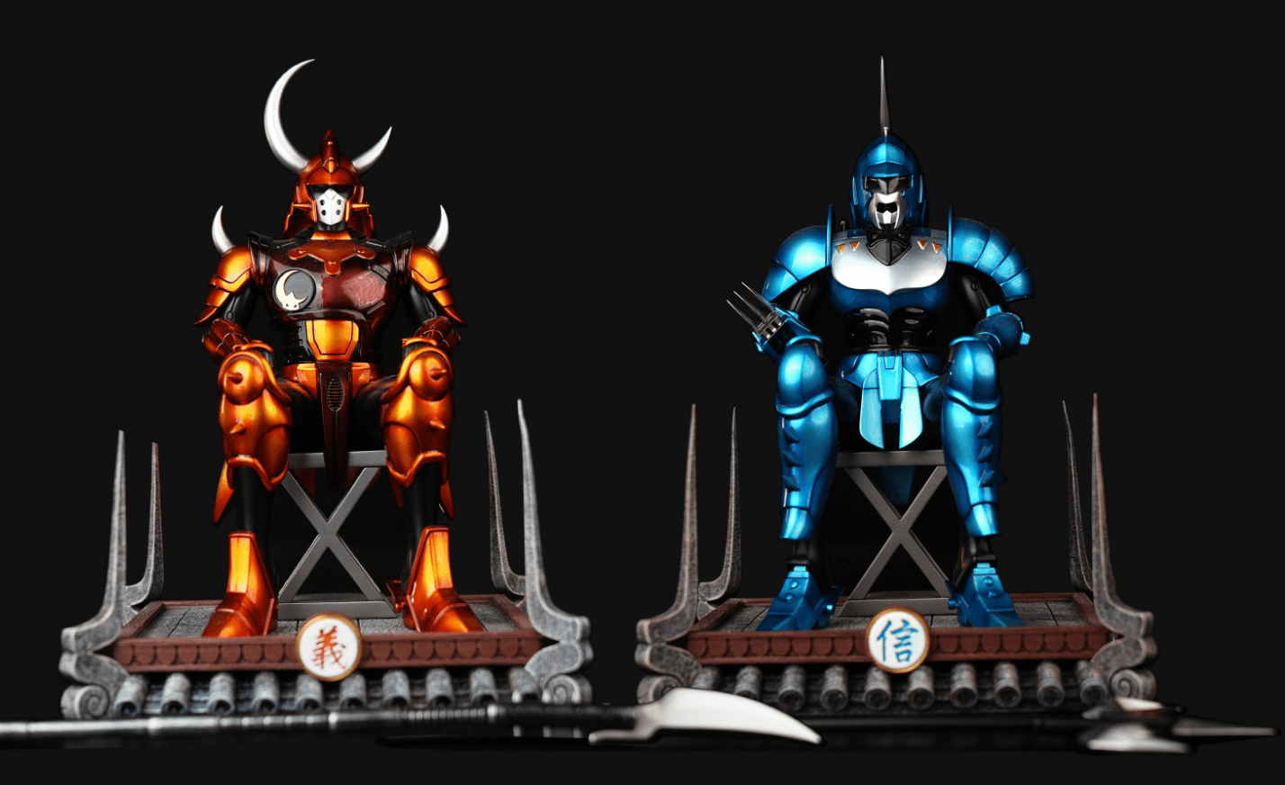 Ronin Warriors Hokuto Studio Kento of the Hardrock x Cye of the Torrent