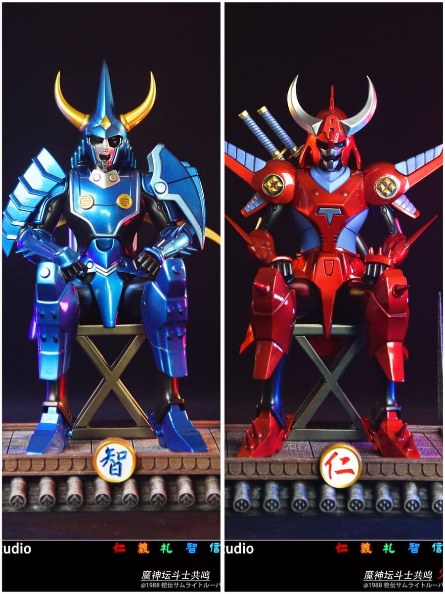 Ronin Warriors Hokuto Studio Rekka & Tenku