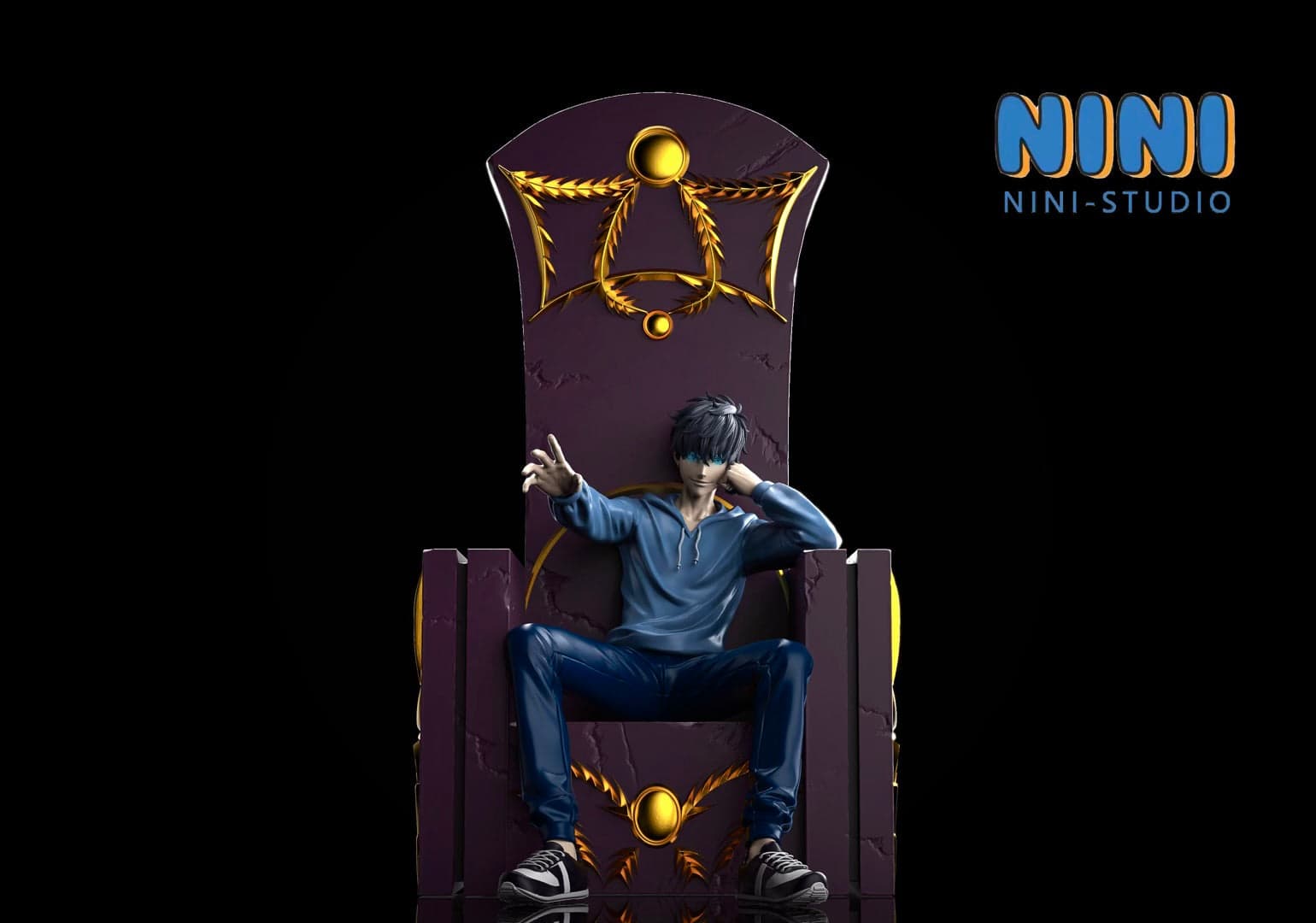 Solo Leveling Nini Studio Throne Sung Jin Woo