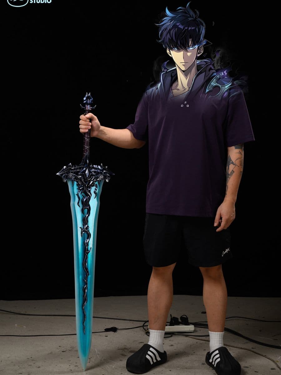 Solo Leveling Panda Studio Demon Kings Longsword