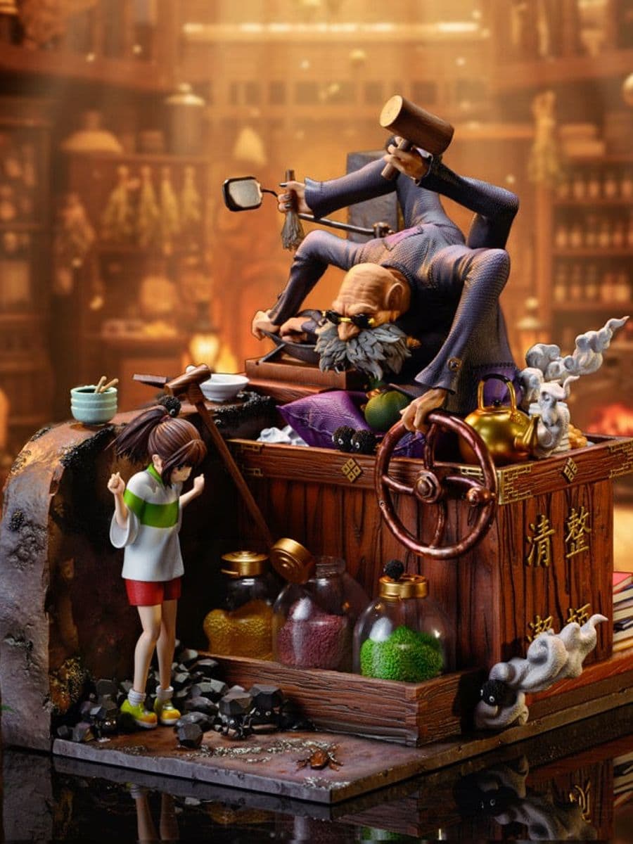 Spirited Away ReBorn Studio Chihiro Ogino x Kamaji