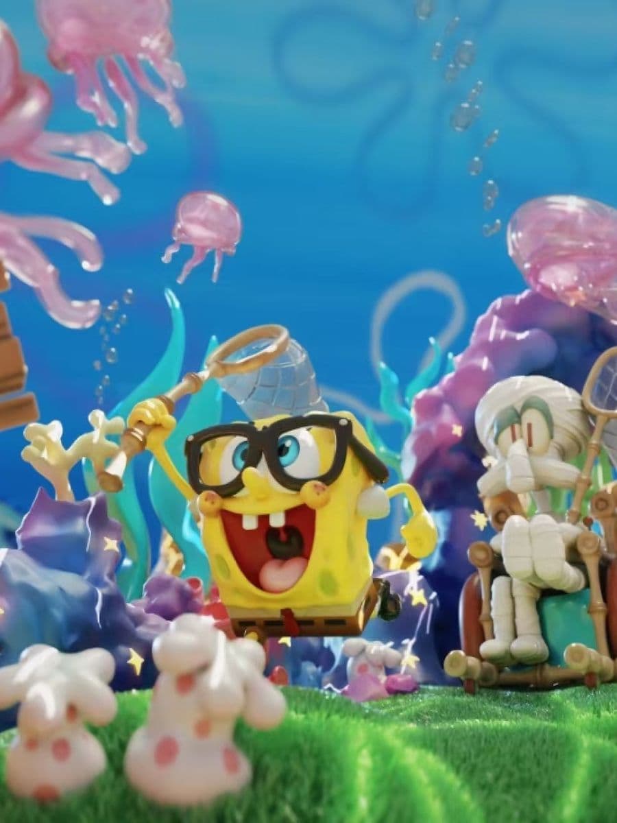 SpongeBob Aoa Studio Jellyfish Field SpongeBob SquarePants