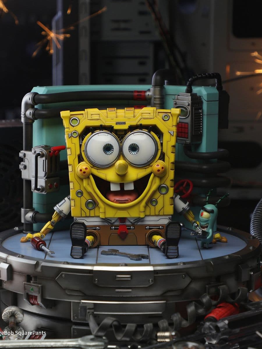 Spongebob Manas Studio Mechanical Spongebob Licensed