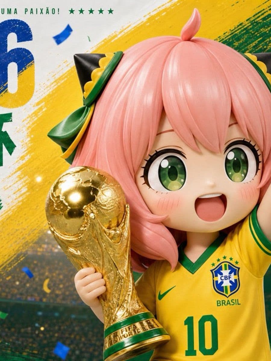 Spy X Family Xu Ji Gong Fang Studio Anya Forger World Cup 2026