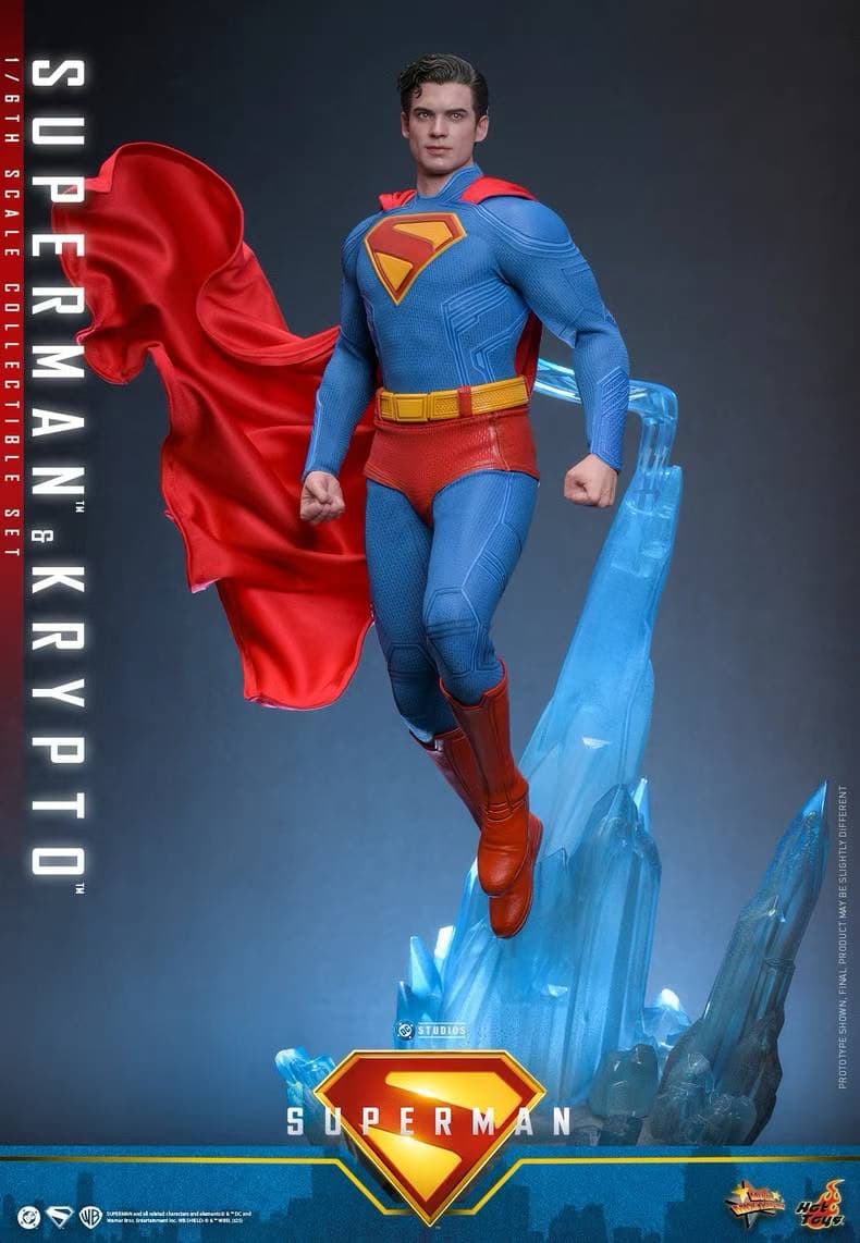 Superman Hottoys Superman x Krypto Licensed
