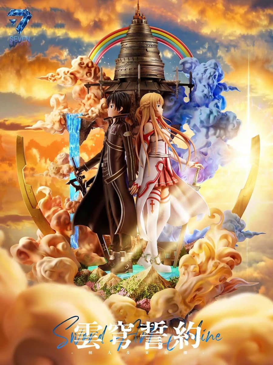 Sword Art Online Seven Studio Kirito x Asuna