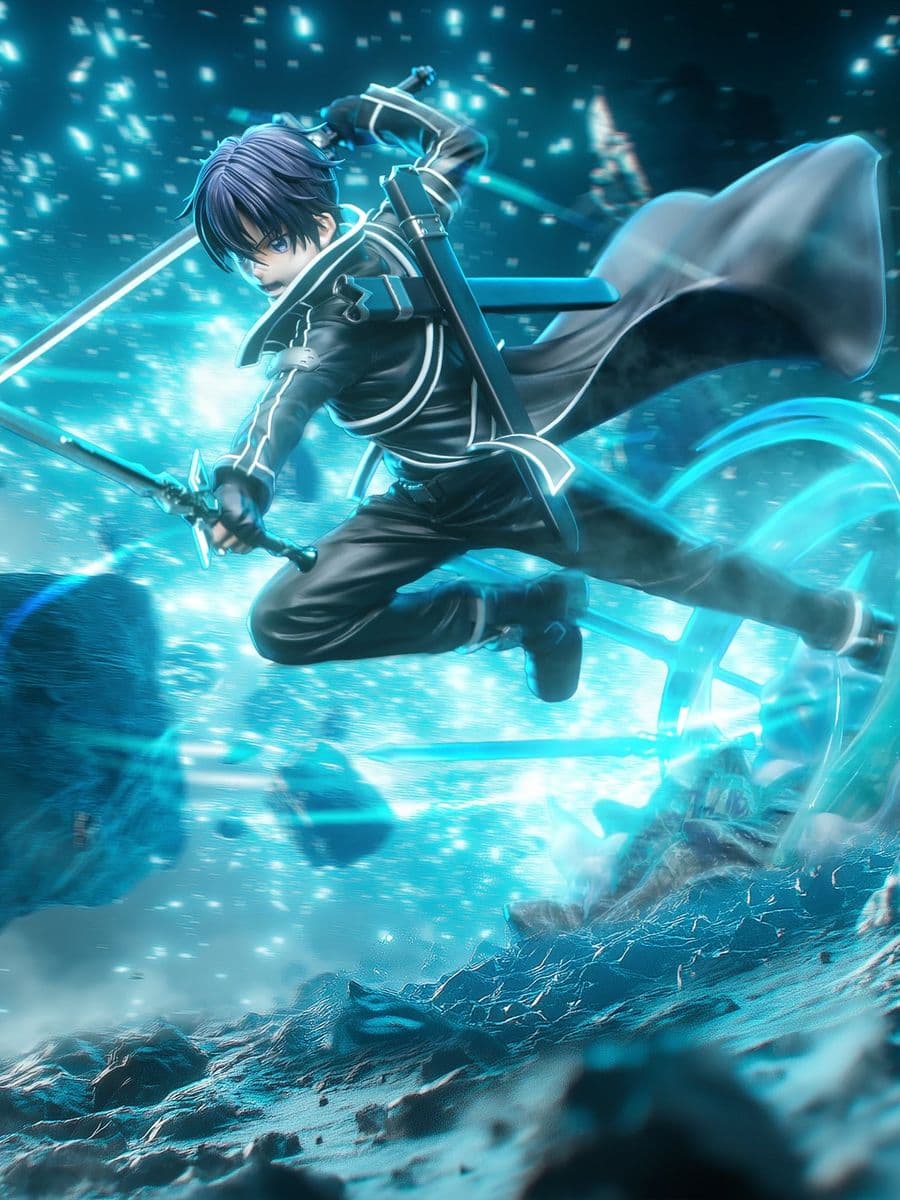 Sword Art Online X Studio Black Swordsman Kirigaya Kazuto