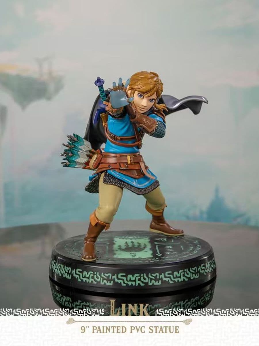 The Legend of Zelda First 4 Figures Tears of the Kingdom Link Licensed