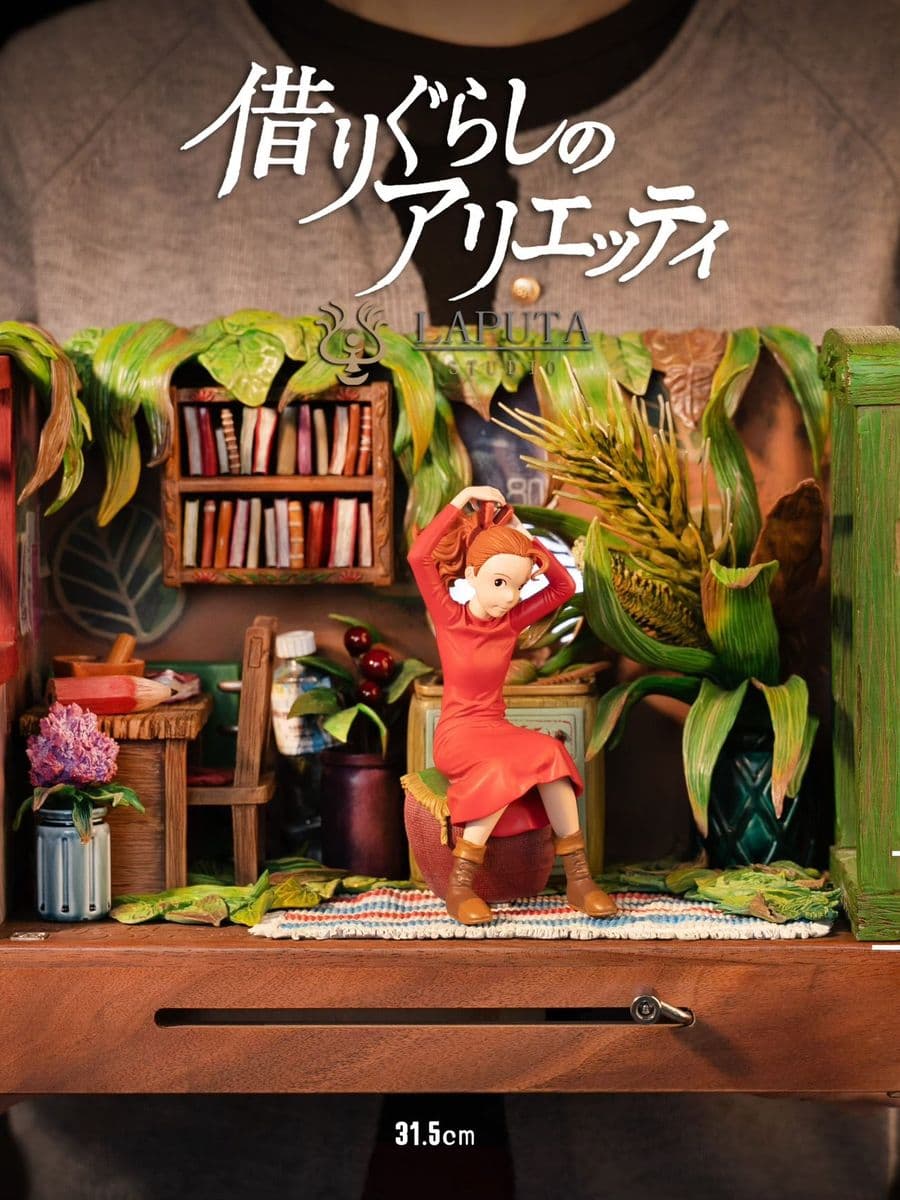 The Secret World of Arrietty LAPUTA Studio The Borrower Arrietty Music Box