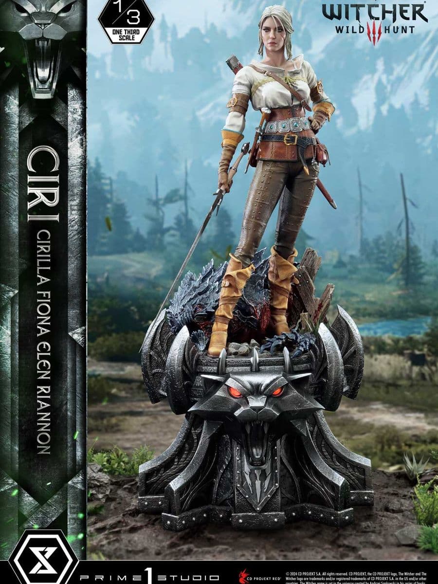 The Witcher 3 Prime 1 Studio Museum Masterline Wild Hunt Ciri Fiona Elen Riannon Licensed