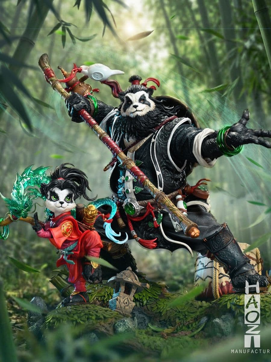 World of Warcraft HAOZI Studio Pandaren Chen x LiLi