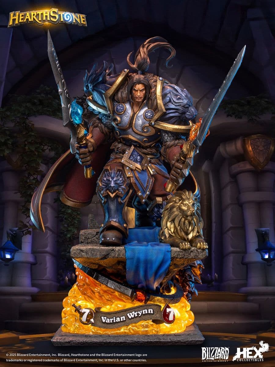 World of Warcraft HEX Collectibles × Blizzard Hearthstone Varian Wrynn Licensed