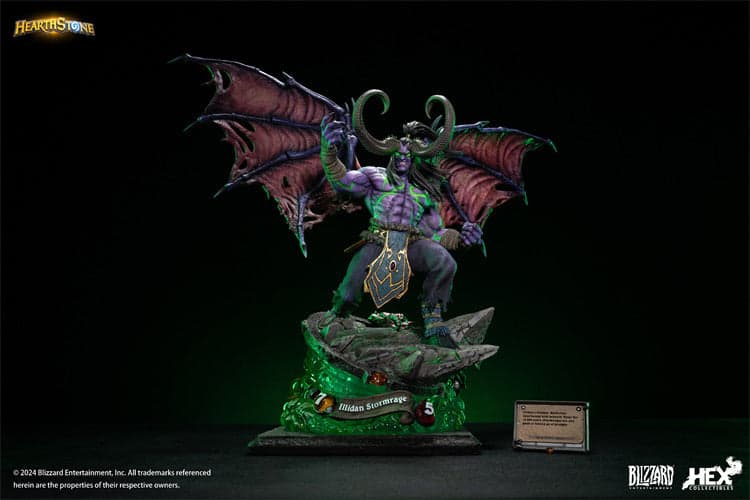 World of Warcraft HEX Collectibles Illidan Stormrage Licensed