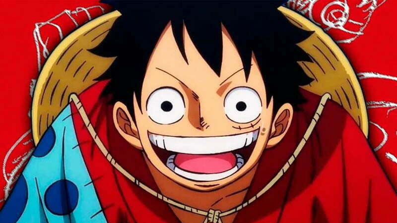 Luffy luôn xuất hiện với nụ cười trên mặt